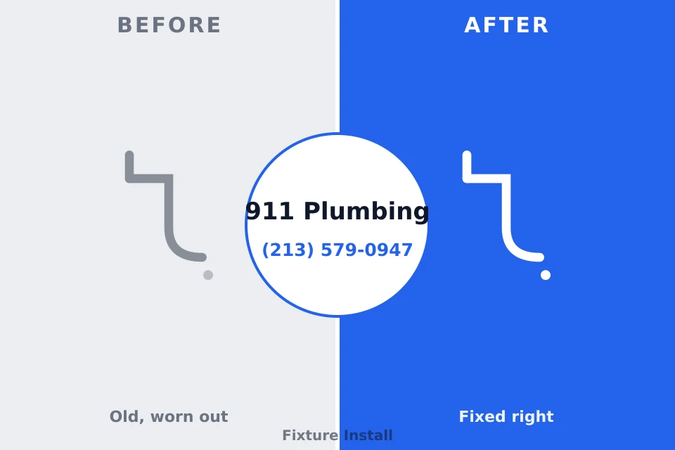 Before and after: plumbing company Hawesville, KY